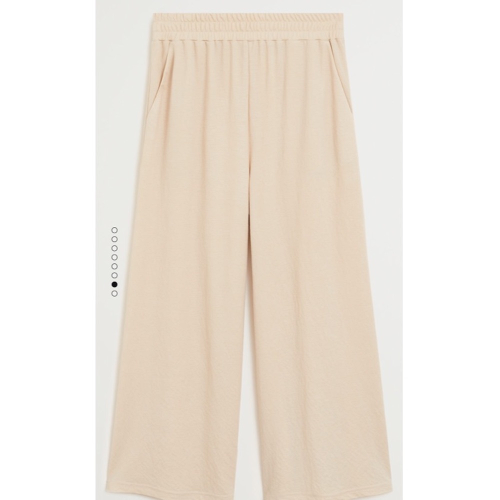 MANGO Flared Blouse and Fluid Culotte Pants Set - Picture 5 of 7